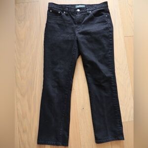Ralph Lauren Black Straight Leg Jeans